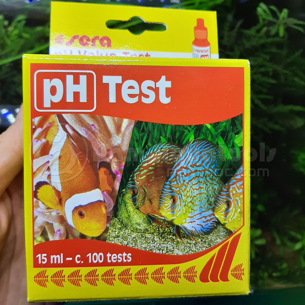 [Chính hãng] Bộ dung dịch test pH SERA - Test pH nhanh, chính xác nhất