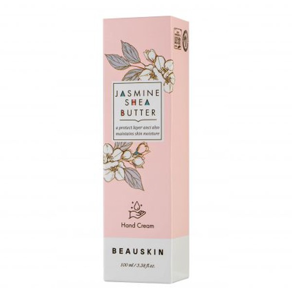 Kem dưỡng Trắng da tay từ hoa nhài Beauskin Jasmine Shea Butter Hand Cream 100ml- Mẫu mới