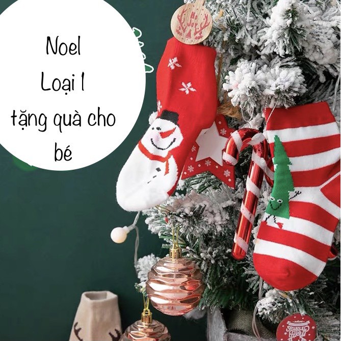 Tất giáng sinh cao cổ cho bé 𝑭𝒓𝒆𝒆𝒔𝒉𝒊𝒑Tất len cho bé yêu, lố 5 đôi bé trai hay gái đi đều được