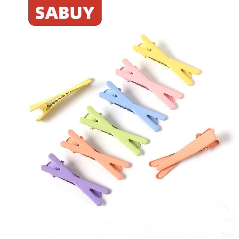 Kẹp Tóc Kim Loại Cao Su Phong Cách Hàn Quốc 4.5cm