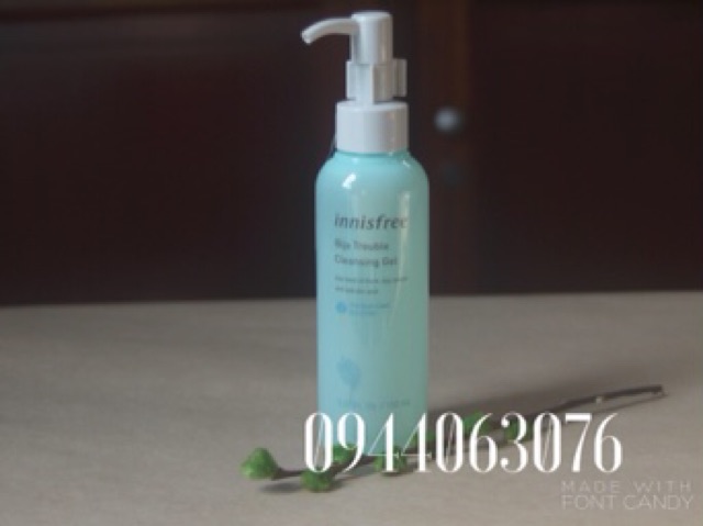 dầu tẩy trang Bija Innisfree Bija Trouble Cleansing Gel 150ml