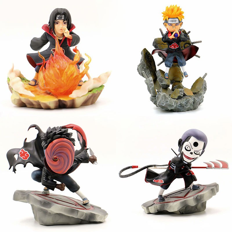 👉  Mô hình Tobi và Hidan băng Akatsuki