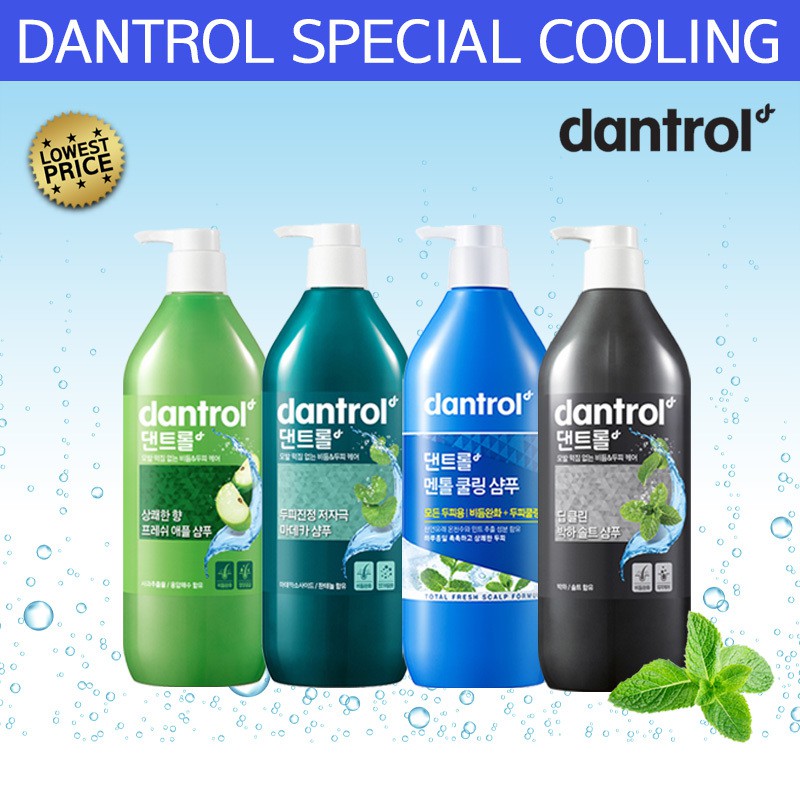 Dầu gội ngừa gầu kiểm soát dầu Dantrol Shampoo Hàn Quốc 820ml