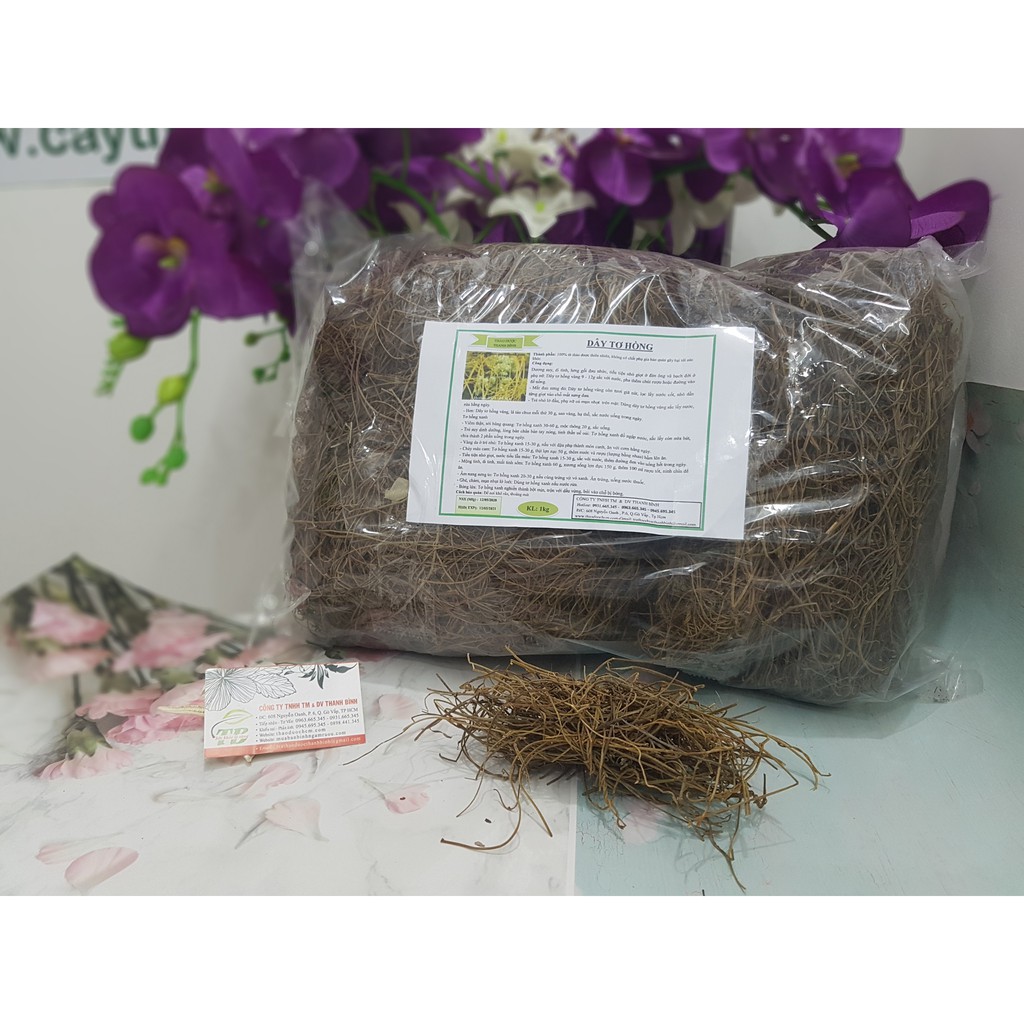 Dây Tơ Hồng 100g - Sấy Khô Đảm Bảo Loại 1