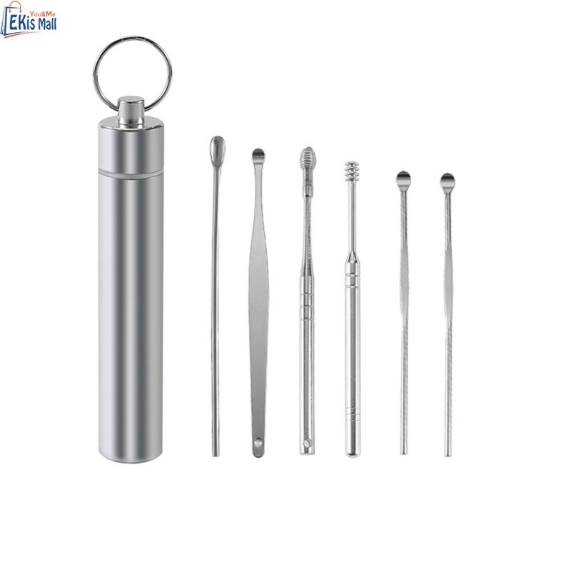 Bộ dụng cụ lấy ráy tai 6 món