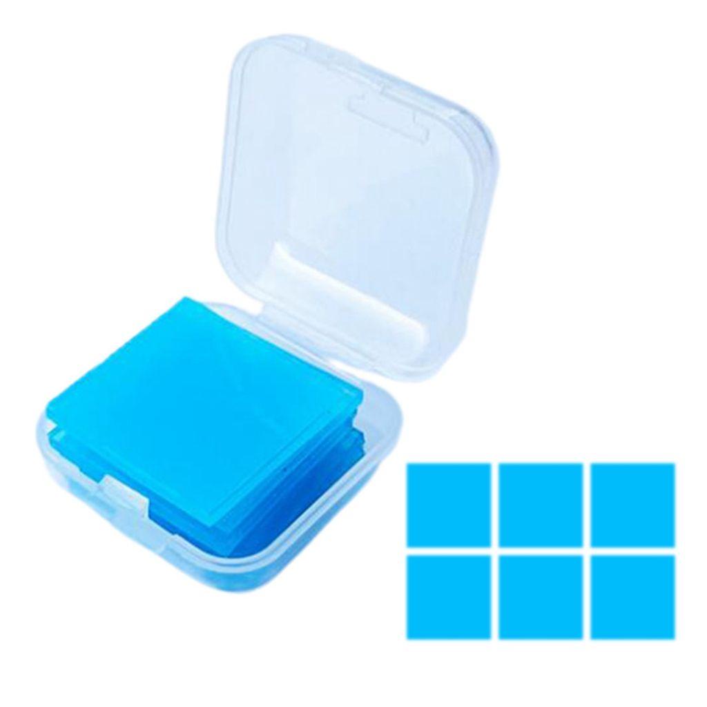 Hộp Silicone Đựng Hạt Nhựa Resin Hình Vuông Làm Tranh Đính Đá DIY