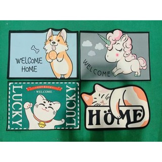thảm lau chân hình thú