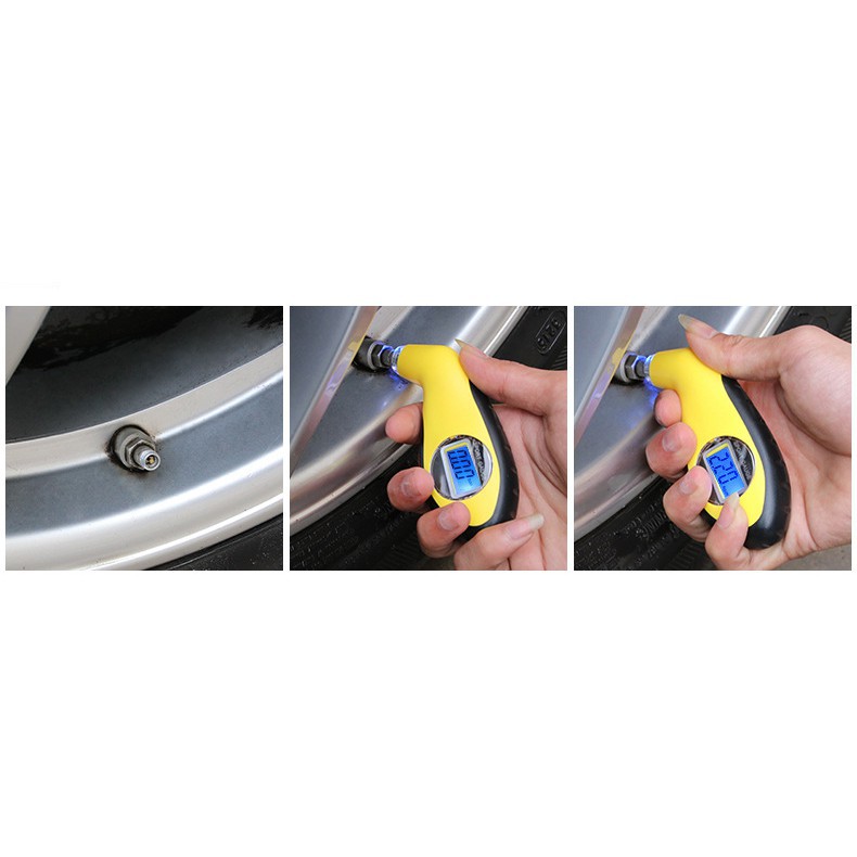 Đồng hồ đo áp suất lốp độ chính xác cao Tire Gauge - chính hãng - Better Car