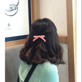 Kẹp tóc mái Cột tóc nhung size nhỏ