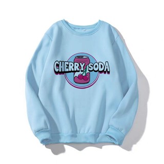 áo sweater nỉ cổ chui in hình dễ thương hot nhất hiện nay