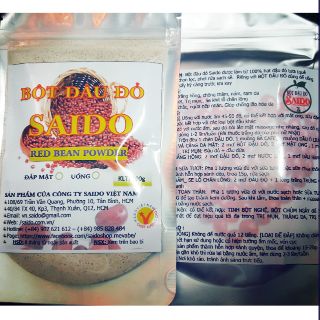 [NÔNG SẢN VIỆT] BỘT ĐẬU ĐỎ SAIDO nguyên chất 100% - BỘT ĐẬU ĐỎ QUÊ