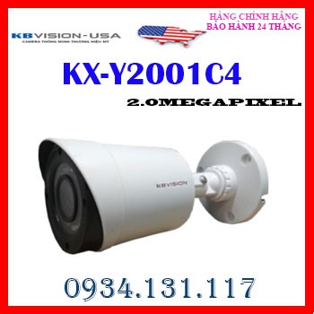 Camera 4 in 1 hồng ngoại 2.0 Megapixel KBVISION KX-Y2001C4 (THAY THẾ KX-2001C4)
