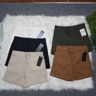 Quần short kaki lật lai
