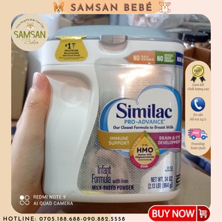Sữa similac pro advance non gmo - hmo 964g 🔥 giá sốc 🔥 sữa bột cho bé giúp tối ưu hóa hệ miễn dịch