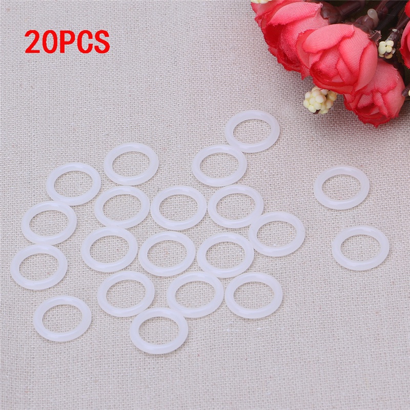 Set 30 Vòng Móc Rèm Cửa Hình Chữ o Bằng Nhựa