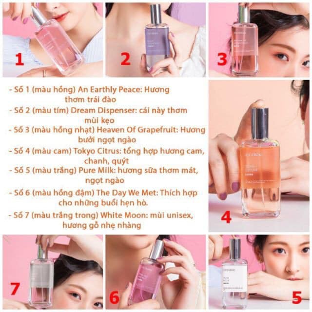 Xịt Thơm Toàn Thân ShiMang Body Mist 50ML Hàng Chính Hãng