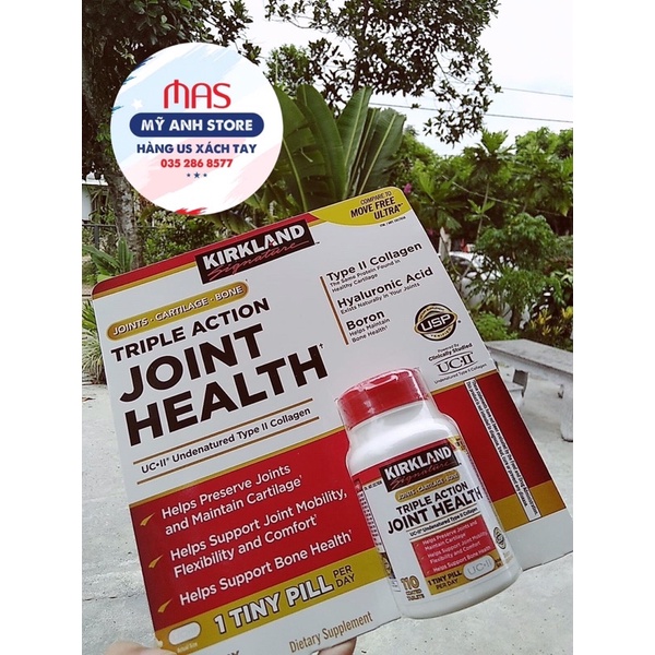 Date 2026 - Viên Kirkland Triple Action Joint Health 110 viên