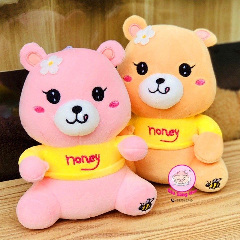 Gấu teddy Honey nhồi bông cao cấp