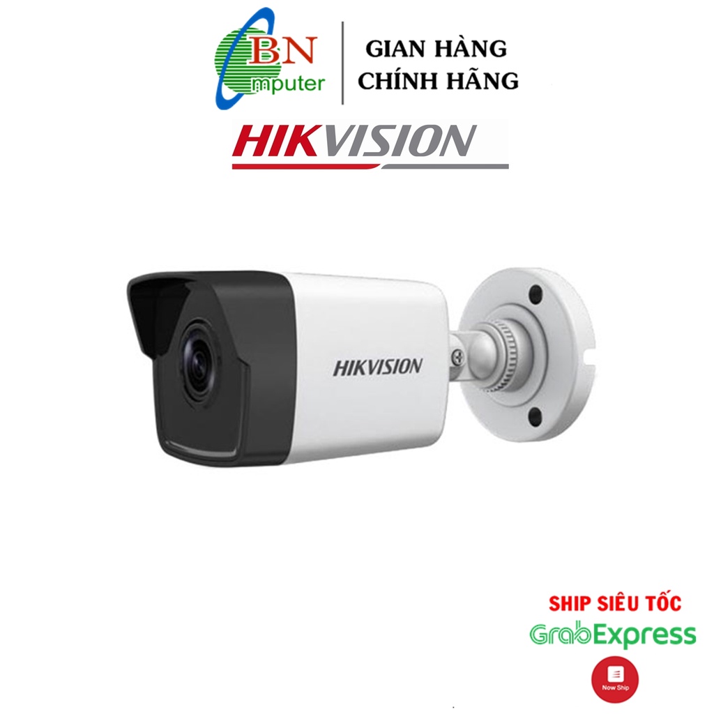 Camera IP 2.0MP Hikvision DS- 2CD1023-I dạng thân hồng ngoại 30m