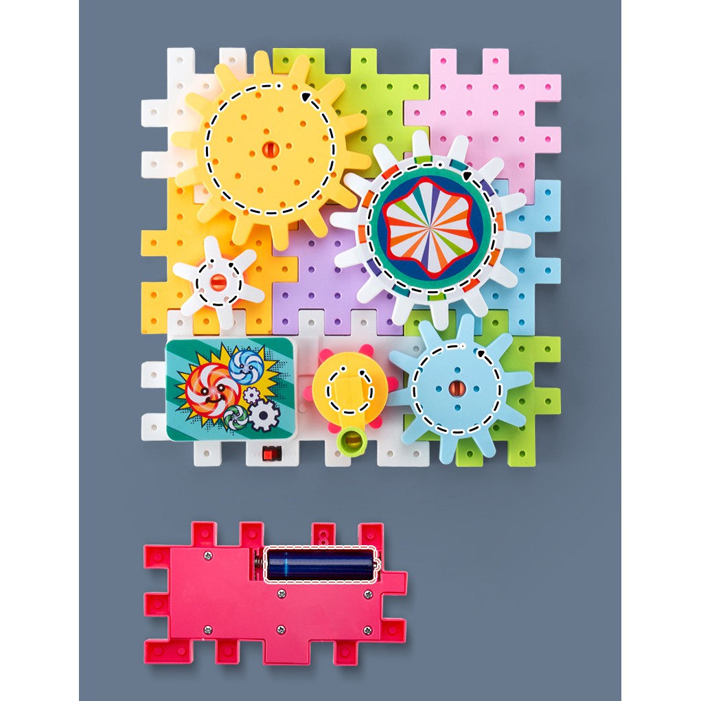 Đồ chơi Lego Lắp Ráp Mô Hình Bánh Răng Chuyển Động Thông Minh Boba Store 203 chi tiết