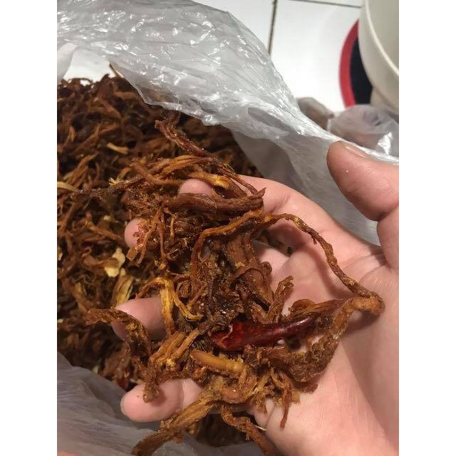 1KG heo khô khô lợn cháy tỏi loại 1 | KingFood - Thế Giới Đồ Ăn Vặt - Đồ Ăn Vặt Hà Nội