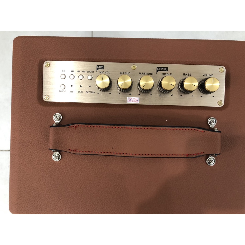 Loa Kéo Karaoke Xách Tay KCbox KC-350 Đủ 3 Màu Đen, Nâu, Trắng