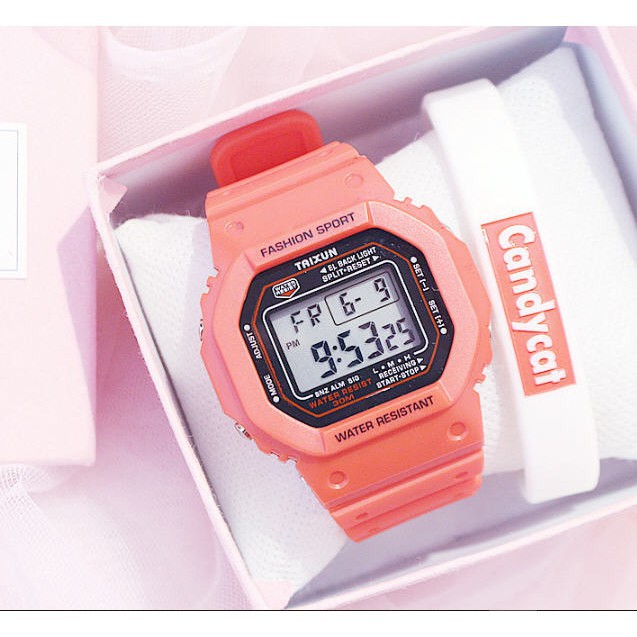 ĐỒNG HỒ NAM NƯ SHHORS VUÔNG NHIỀU MÀU D361 SIÊU ĐẸP | BigBuy360 - bigbuy360.vn