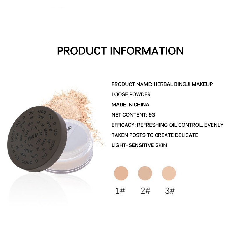 Phấn phủ dạng bột che khuyết điểm làm sáng và kiểm soát dầu cho da | BigBuy360 - bigbuy360.vn