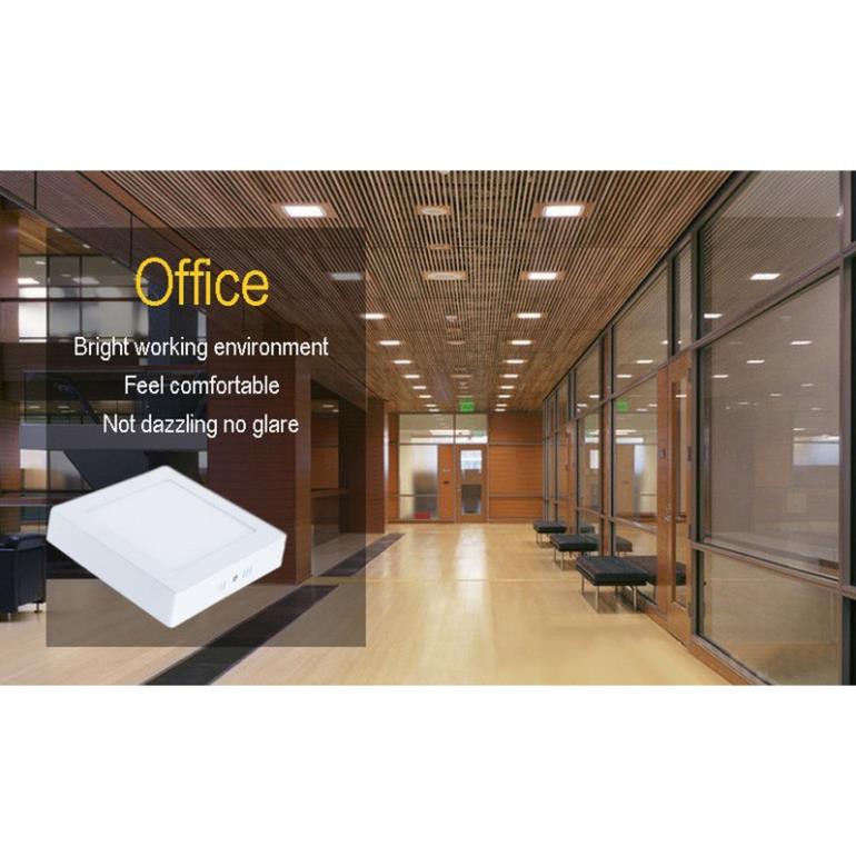 Đèn led ốp trần 18w vuông ánh sáng trắng