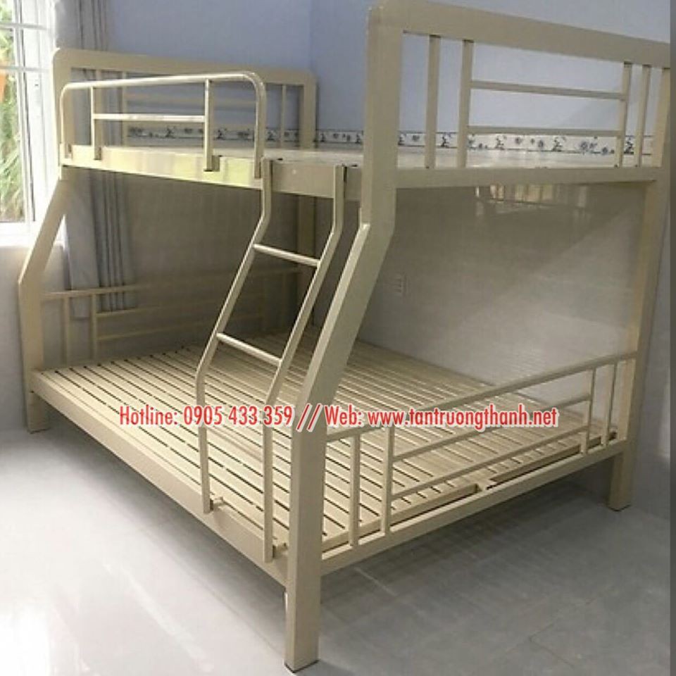 Giường sắt - 2 Tầng Hộp Chữ Nhật - Hàng Việt Nam Chất Lượng - Giá Rẻ