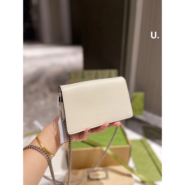 Túi xách Gúcci đầu rồng sz 16,5 chất da thật