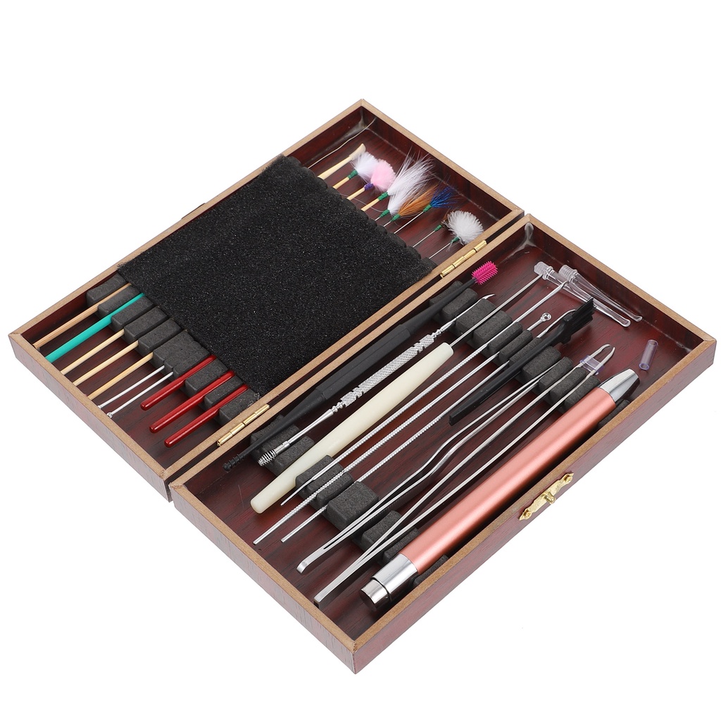 Set 20 Dụng Cụ Lấy Ráy Tai Có Đèn Dạ Quang Tiện Dụng