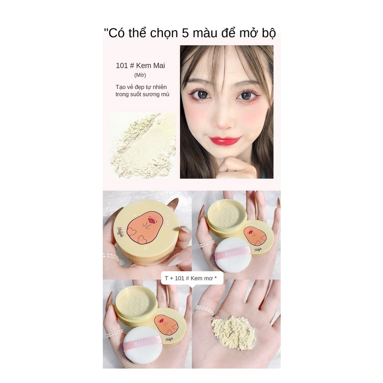[Hàng mới về] Phấn Phủ Lì Maffick Lâu Trôi Kiềm Dầu Thiết Kế Dễ Thương | BigBuy360 - bigbuy360.vn