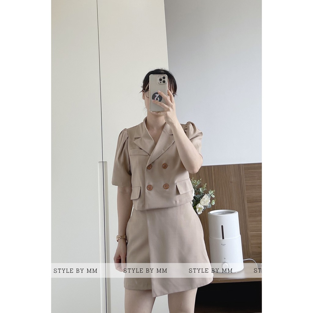 Set Vest Chân Váy Công Sở Đẹp Mặc Đi Làm Vừa Sang Vừa Hiện Đại Thiết Kế Độc Quyền - Thời Trang Thiết Kế Style By MM | BigBuy360 - bigbuy360.vn