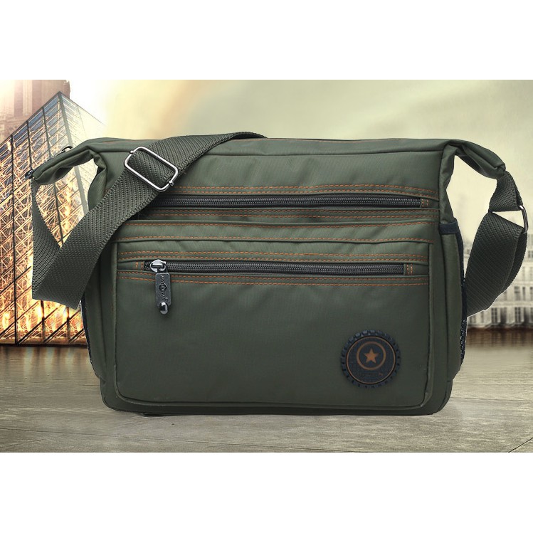 Túi vải nam đựng laptop, túi công tác, du lịch tiện lợi mã PK07 - OLA OLA