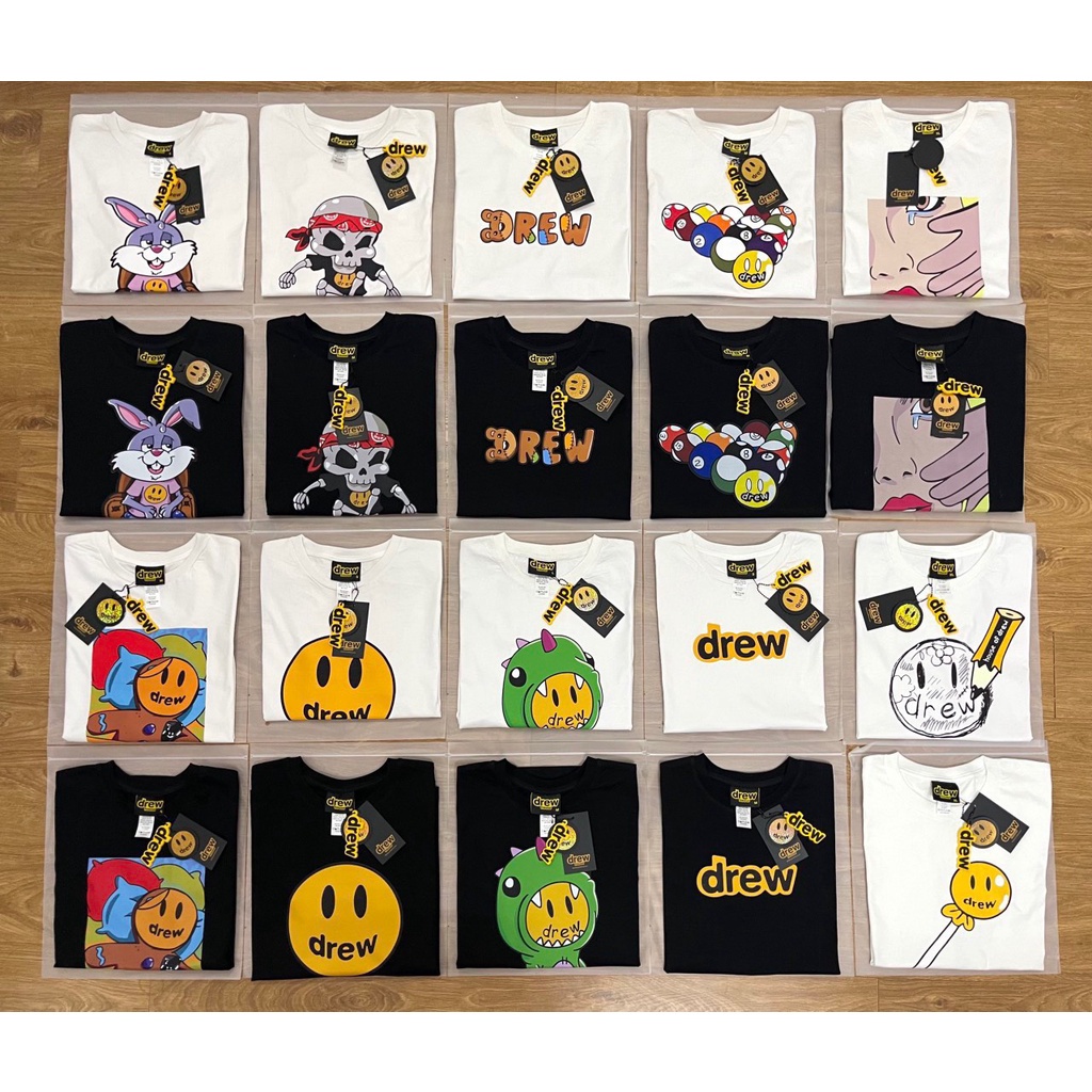 Áo thun tay lỡ Mặt Cười , Áo thun unisex nam nữ form rộng oversize chất liệu Cotton 100%