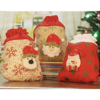 NOEL -  Túi đeo đựng kẹo và quà tặng Noel 24x21 - SP002369