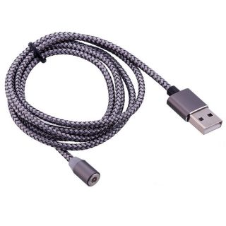 New Cáp sạc từ nam châm Android và iPhone 360 độ Dây Dù Siêu Bền