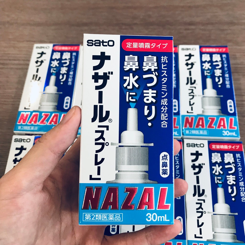 XỊT MŨI NAZAL NHẬT BẢN 30ml