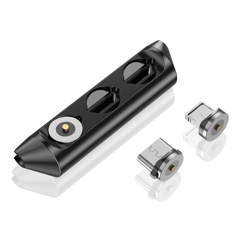 Hộp Đựng Ổ Cắm Micro USB Type-C Có Nam Châm Tiện Lợi