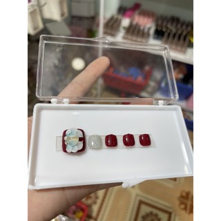 hoa bột , hoa chân nail