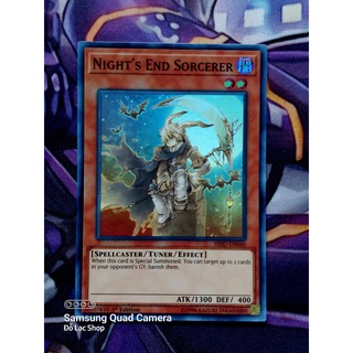 [ Đỗ Lạc Shop ] Thẻ Bài Mint90 Yugioh Monster Night's End Sorcerer - Super