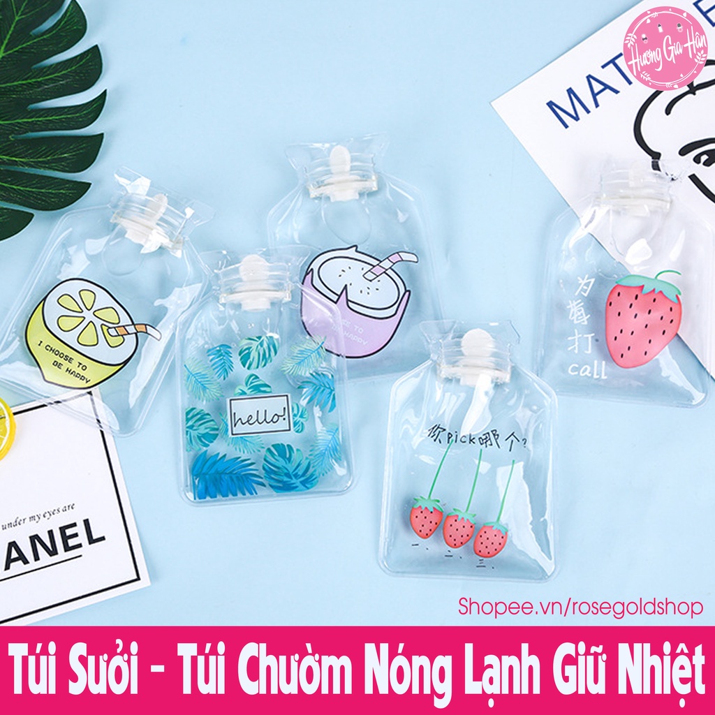 Túi Sưởi - Túi Chườm Nóng Lạnh Giữ Nhiệt Mini