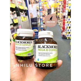 Viên uống bổ sung Vitamin B tổng hợp Blackmores Mega B Complex