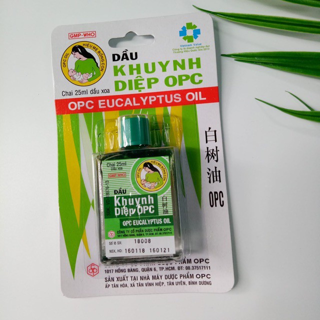 Dầu Khuynh Diệp OPC Cho Trẻ Sơ Sinh Chai 25ml