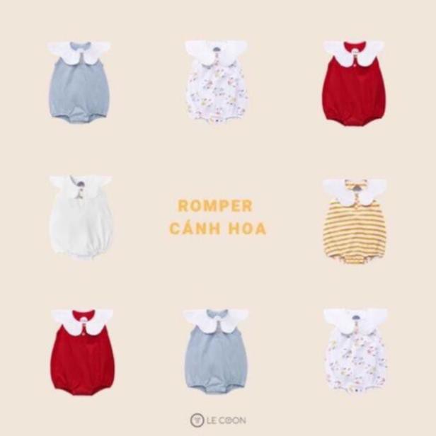 Romper Cánh Hoa cho bé gái siêu xinh ạ T1102 M1122 Teppi Teppi