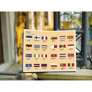 Sách - 198 Flags - Quốc kỳ các nước