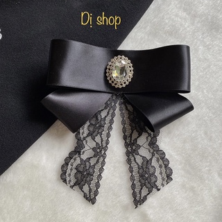 TAG CÀI NƠ SIZE TẦM 16cm ( đá bầu dục)