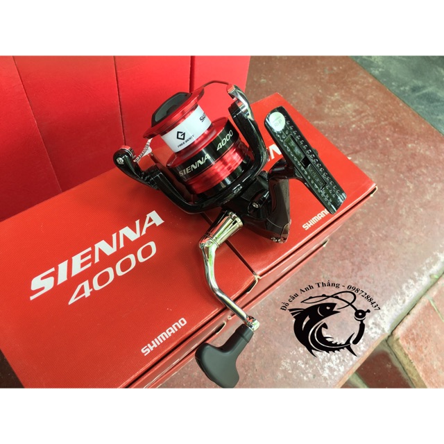 Máy câu Shimano Sienna 2500/4000 đời 2019