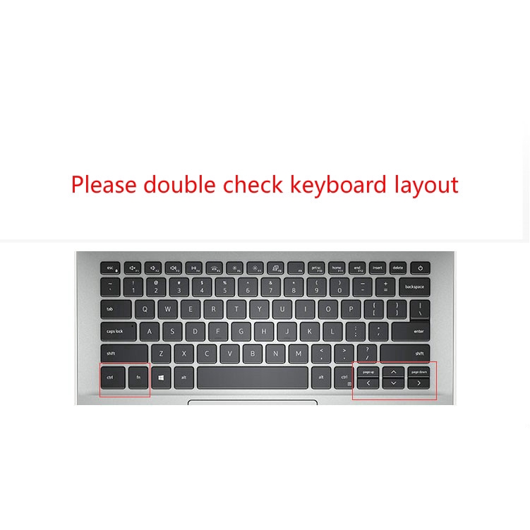 Miếng Dán Bàn Phím Silicon Mềm Siêu Mỏng Cho Laptop 14 Inch Dell Inspiron 5000fit 5498 5493